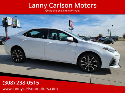 2017 Toyota Corolla for sale at Lanny Carlson Motors in Kearney NE