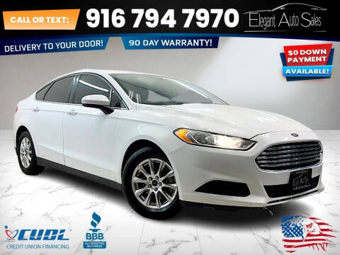 2016 Ford Fusion for sale at Elegant Auto Sales in Rancho Cordova CA