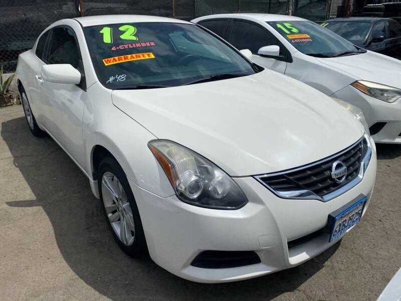 2012 Nissan Altima for sale at CAR GENERATION CENTER, INC. in Los Angeles CA