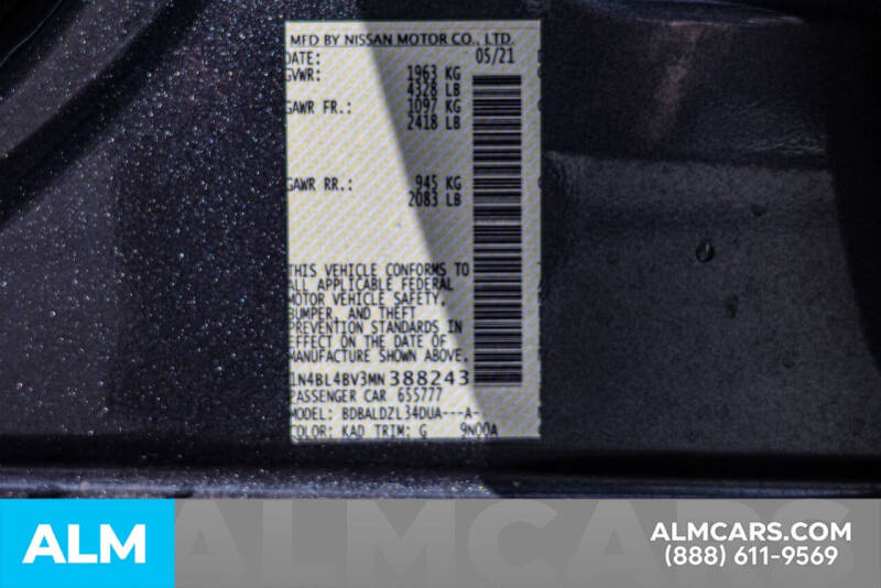 2021 Nissan Altima 2.5 S