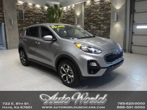 2022 Kia Sportage for sale at Auto World Used Cars in Hays KS