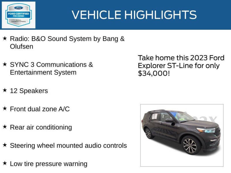 2023 Ford Explorer ST-Line