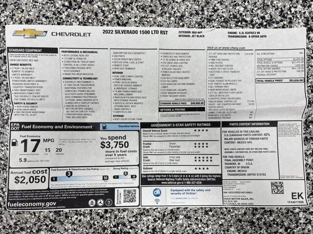 2022 Chevrolet Silverado 1500 Limited