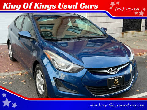 2014 Hyundai Elantra for sale at King Of Kings Used Cars in North Bergen NJ