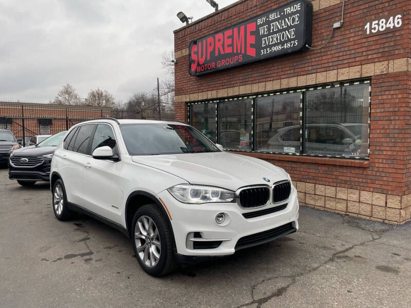 2016 BMW X5 for sale at Supreme Motor Groups in Detroit MI