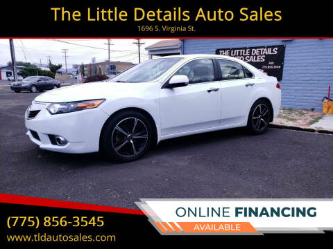2013 Acura TSX for sale at The Little Details Auto Sales in Reno NV