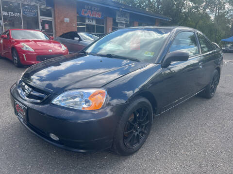 2002 Honda Civic for sale at CENTRAL AUTO GROUP in Raritan NJ