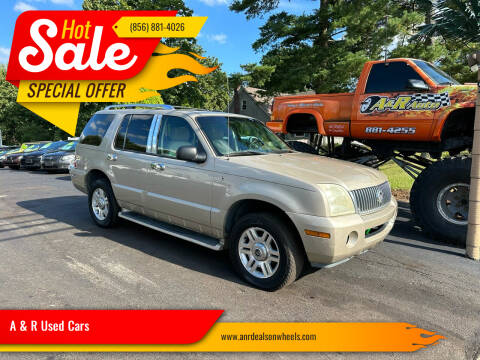 2004 Mercury Mountaineer for sale at A & R Used Cars in Clayton NJ