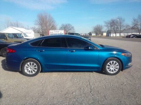 2017 Ford Fusion for sale at BRETT SPAULDING SALES in Onawa IA