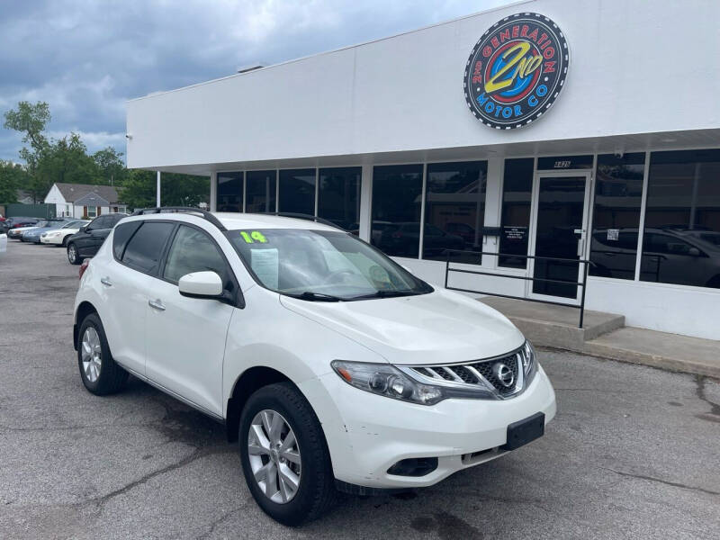 2014 Nissan Murano for sale at 2nd Generation Motor Company in Tulsa OK