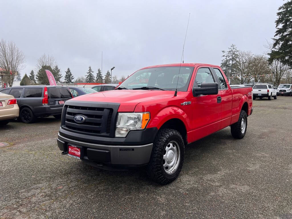 2012 Ford F-150 for sale at PLATINUM AUTO SALES INC in Lacey, WA