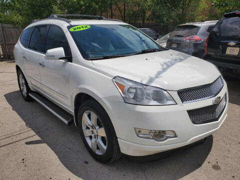 2012 Chevrolet Traverse for sale at Zor Ros Motors Inc. in Melrose Park IL