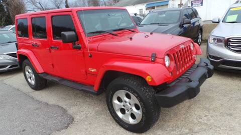 2014 Jeep Wrangler Unlimited for sale at Unlimited Auto Sales in Upper Marlboro MD