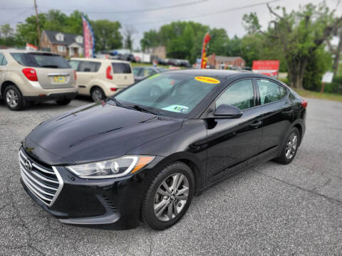 2017 Hyundai Elantra for sale at JAY'S AUTO SALES in Joppa MD