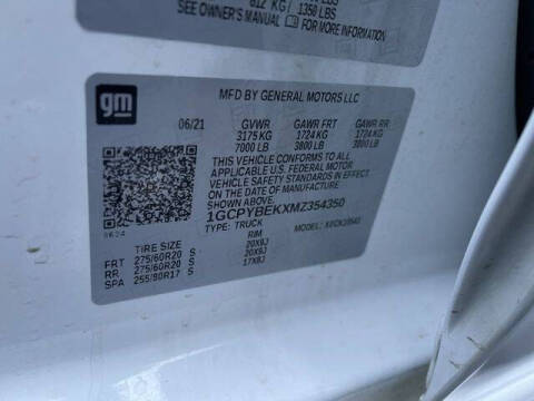 2021 Chevrolet Silverado 1500