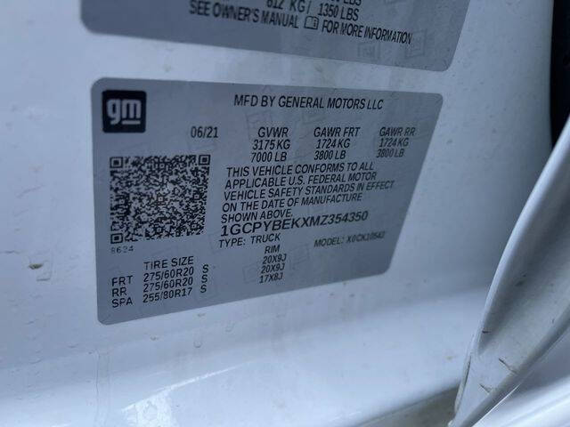 2021 Chevrolet Silverado 1500