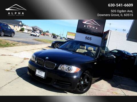 2008 BMW 1 Series for sale at Alpha Luxury Motors in Downers Grove IL