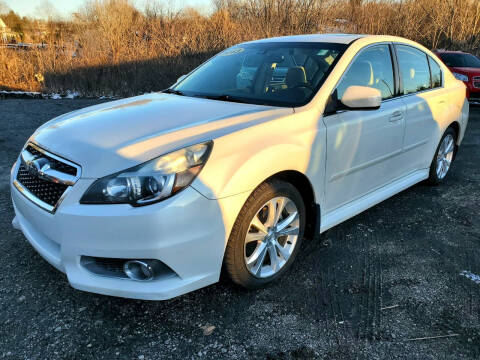 2013 Subaru Legacy for sale at ROUTE 9 AUTO GROUP LLC in Leicester MA