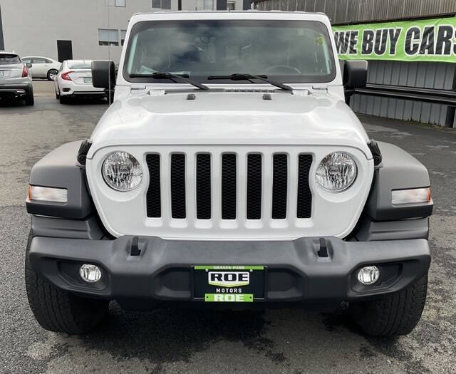 Used 2019 Jeep Wrangler Sport S with VIN 1C4GJXAG1KW617858 for sale in Grants Pass, OR