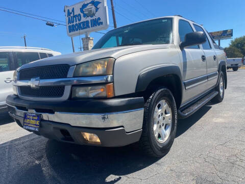 2004 Chevrolet Avalanche for sale at A-1 Auto Broker Inc. in San Antonio TX