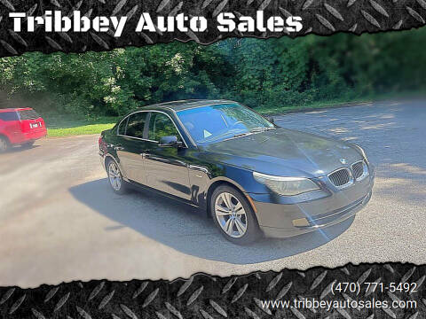 2010 BMW 5 Series for sale at Tribbey Auto Sales in Stockbridge GA