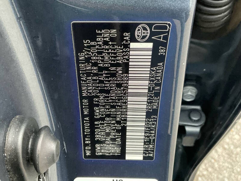 2016 Toyota Corolla S