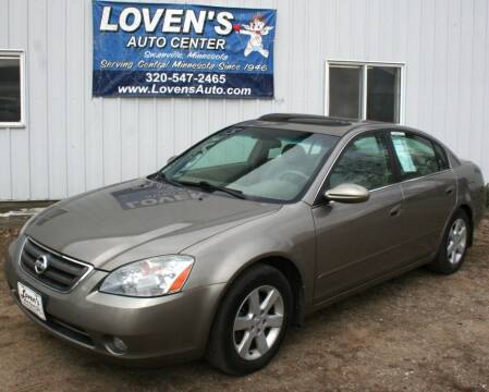 2004 Nissan Altima for sale at LOVEN'S AUTO CENTER in Swanville MN
