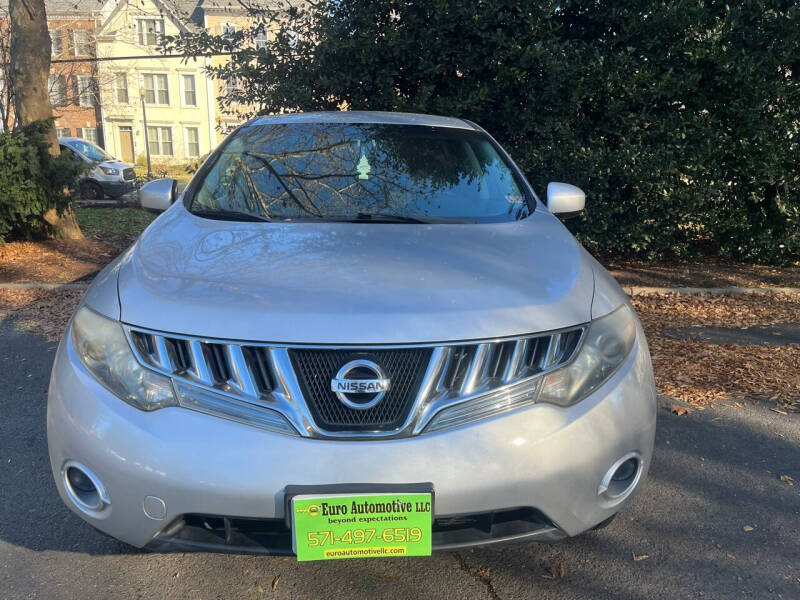 2010 Nissan Murano for sale at Euro Automotive LLC in Falls Church VA