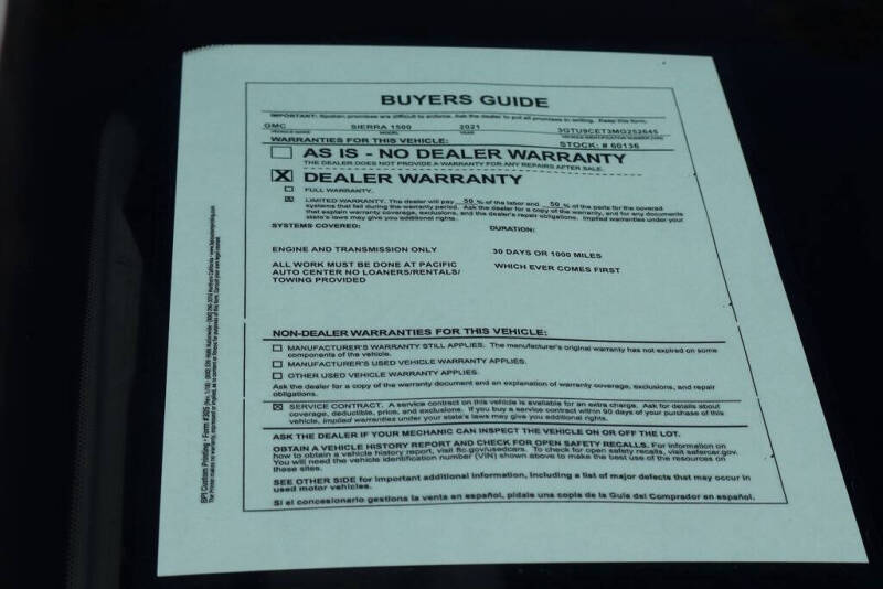 2021 GMC Sierra 1500