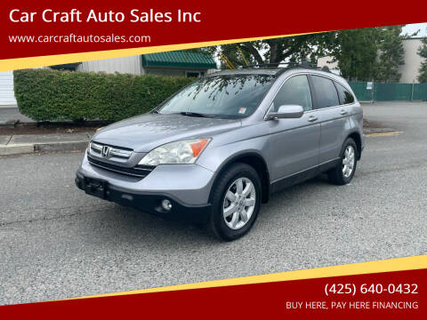 2008 Honda CR-V for sale at Car Craft Auto Sales Inc in Lynnwood WA