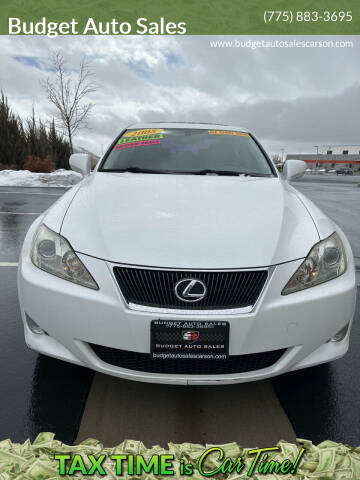 2008 Lexus IS 250 for sale at Budget Auto Sales in Carson City NV