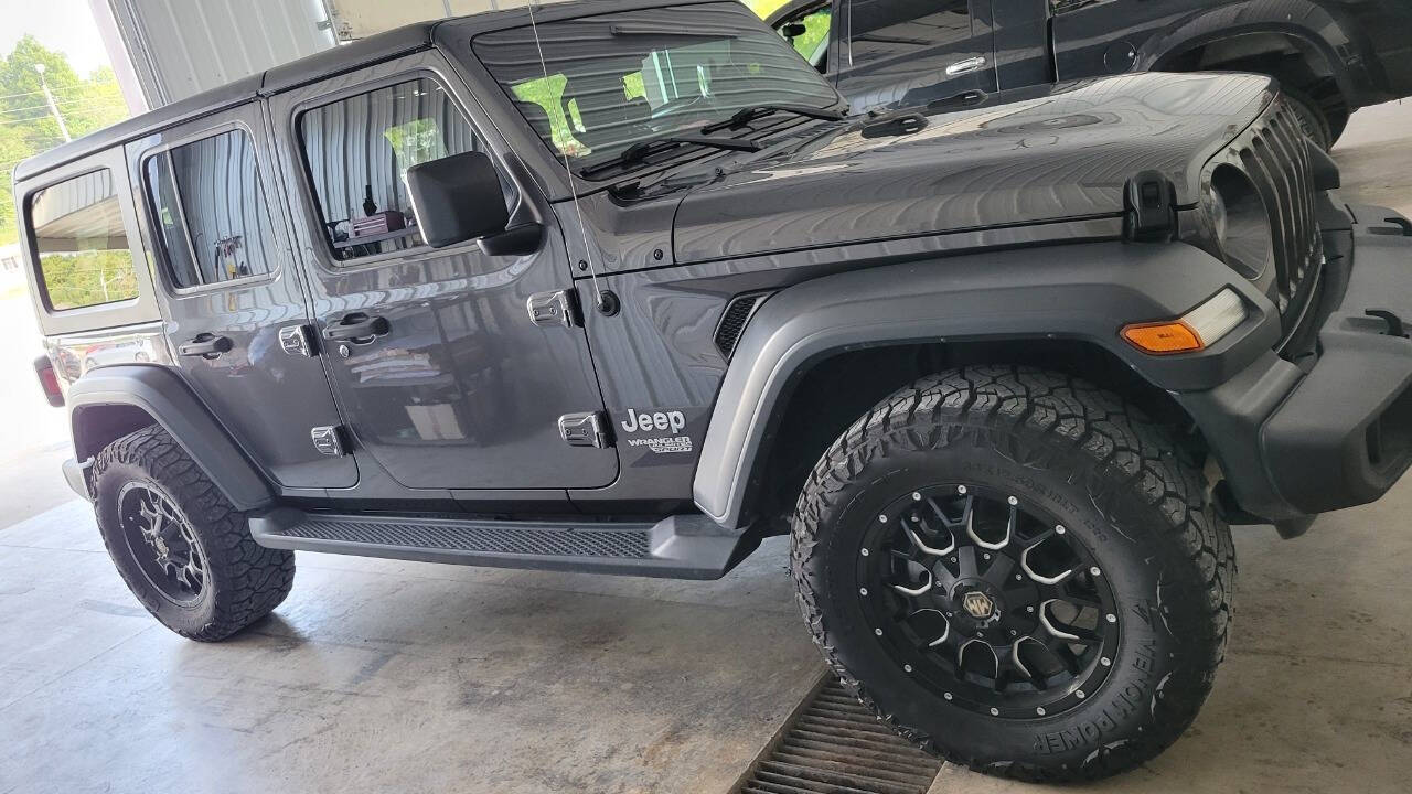 2020 Jeep Wrangler Unlimited for sale at COOPER AUTO SALES in ONEIDA, TN