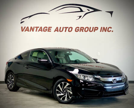 2016 Honda Civic for sale at Vantage Auto Group Inc in Fresno CA