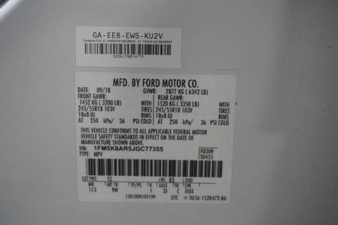 2018 Ford Explorer Police Interceptor Utility