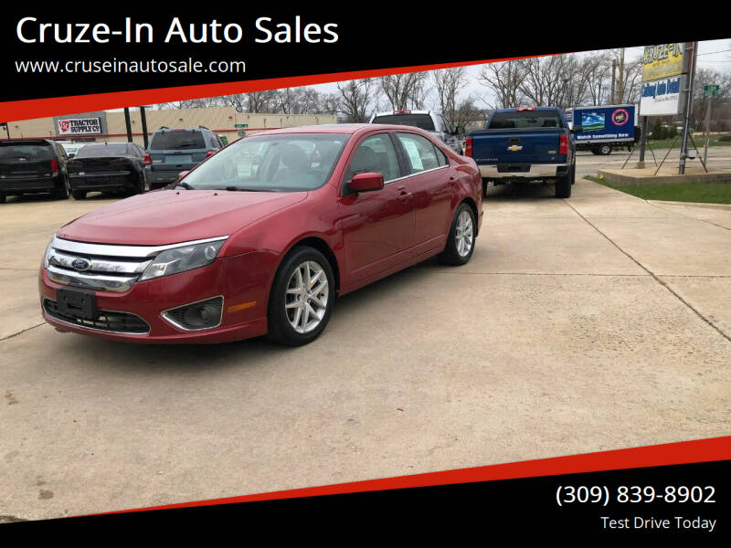 2010 Ford Fusion for sale at Cruze-In Auto Sales in East Peoria IL