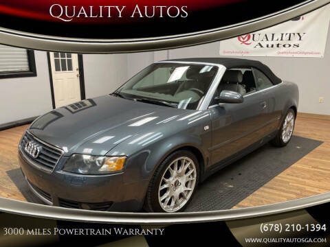 2005 Audi A4 for sale at Quality Autos in Marietta GA
