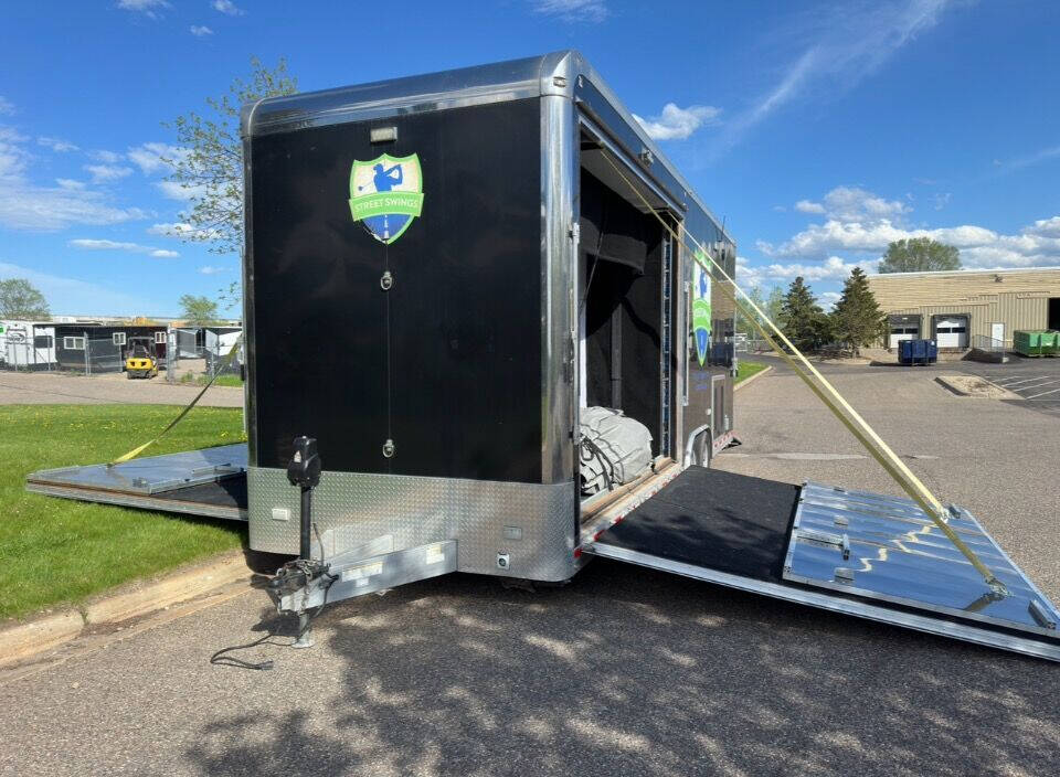 2017 ATC Golf 8.5x28 aluminum trailer for sale at Sales Ramp LLC in Elk River, MN