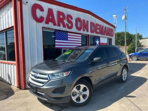 2015 Ford Edge for sale at Cars On Demand 3 in Pasadena TX