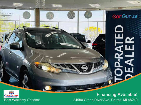 2012 Nissan Murano for sale at CarDome in Detroit MI