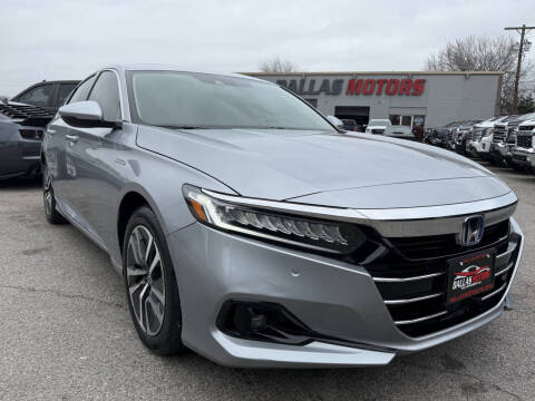 2021 Honda Accord Hybrid for sale at Dallas Motors in Garland TX