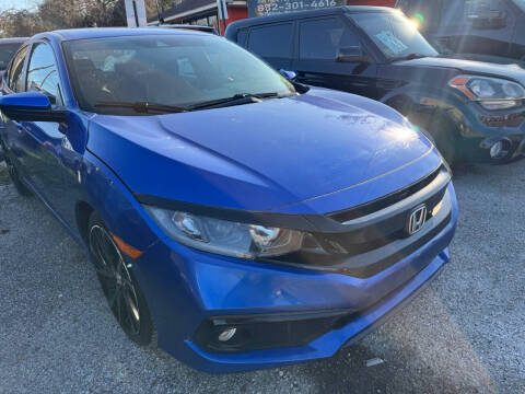 2020 Honda Civic for sale at M&G Auto Sales, LLC in Houston TX