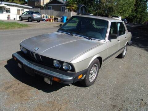 1988 BMW 5 Series for sale at M Motors in Shoreline WA