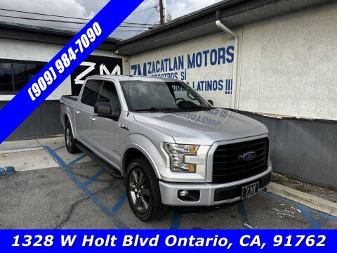 2016 Ford F-150 for sale at Ontario Auto Square in Ontario CA
