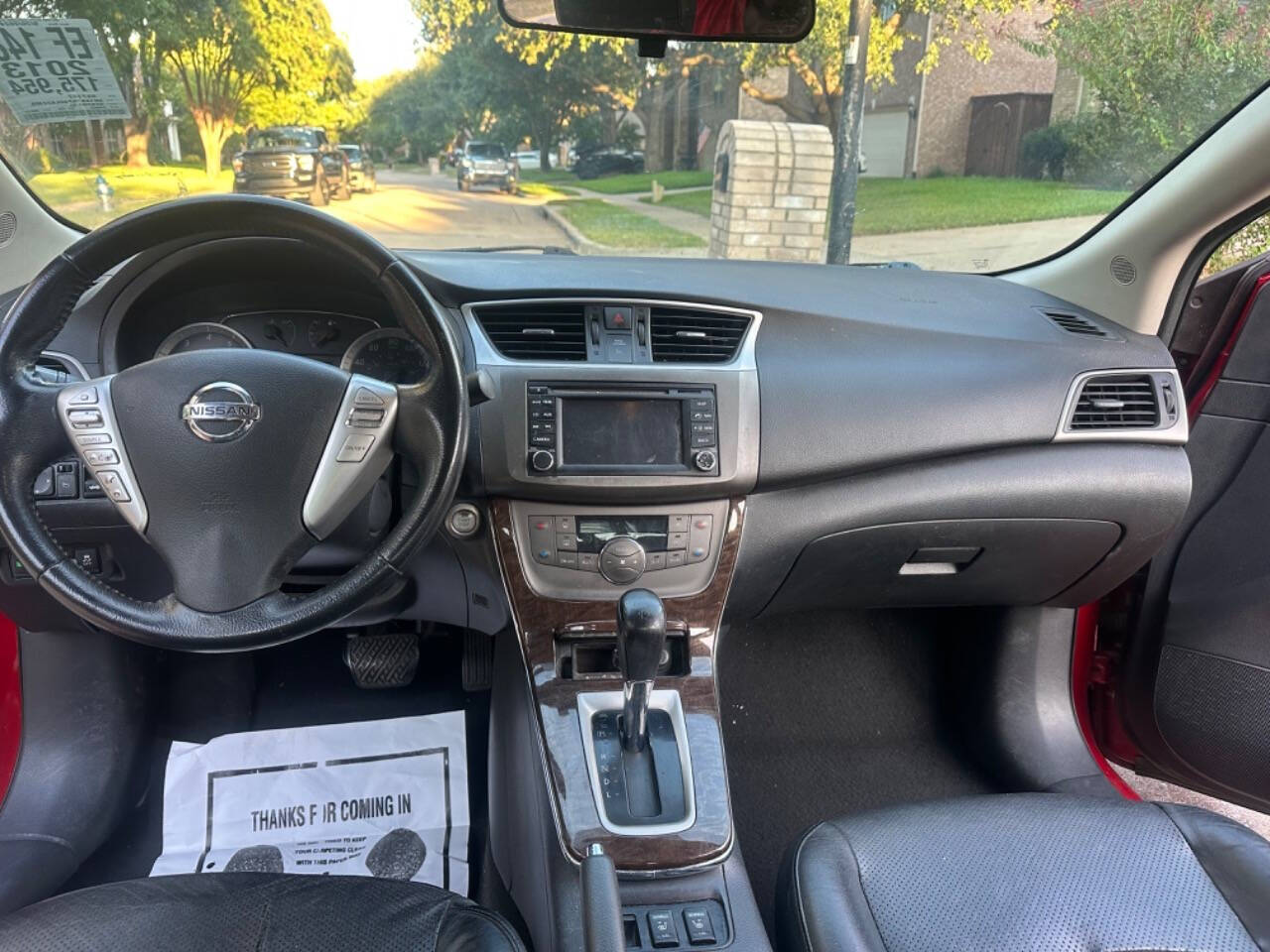 2013 Nissan Sentra for sale at Sarenco Auto Inc in Dallas, TX