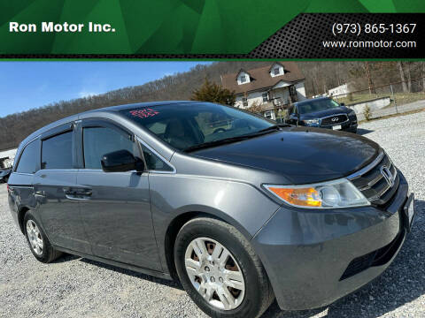 2013 Honda Odyssey for sale at Ron Motor Inc. in Wantage NJ