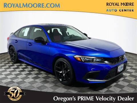 2022 Honda Civic for sale at Royal Moore Custom Finance in Hillsboro OR