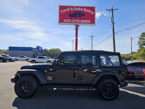 2018 Jeep Wrangler Unlimited for sale at Ford's Auto Sales in Kingsport TN