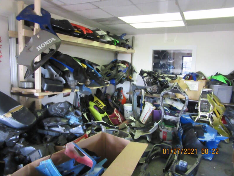  FAIRINGS AND  TANKS  GALORE for sale at Trinity Cycles in Burlington NC