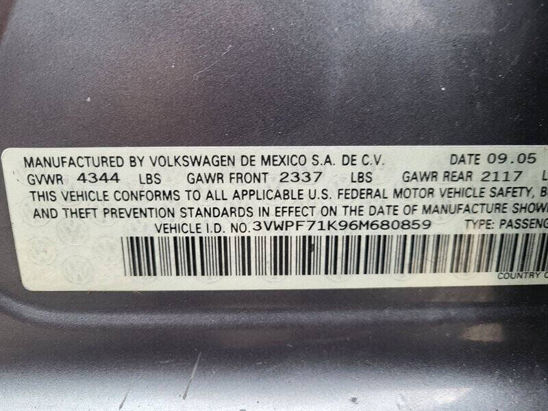 2006 Volkswagen Jetta Value Edition