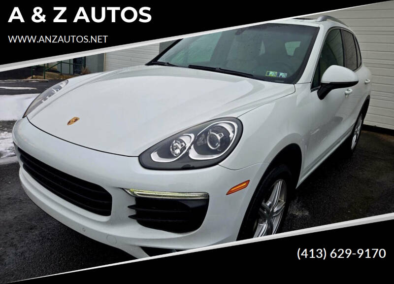 2017 Porsche Cayenne for sale at A & Z AUTOS in Westfield MA